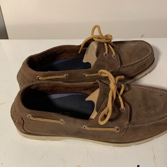 Sperry leather loafers, men’s 11-1/2 wide - Picture 3 of 7